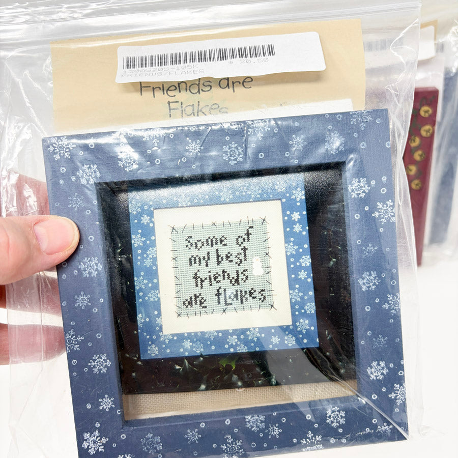 Framed Angel Stitchin' Cross Stitch Kits
