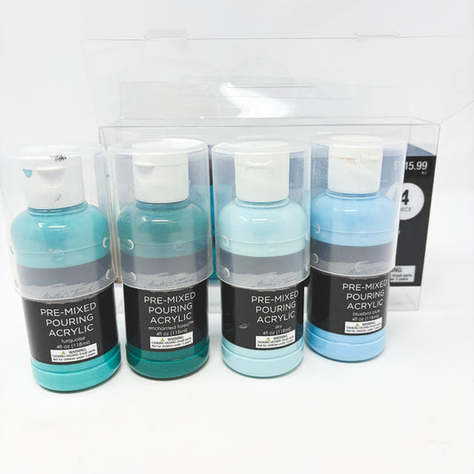 Master's Touch Pre-Mixed Pouring Acrylic Set