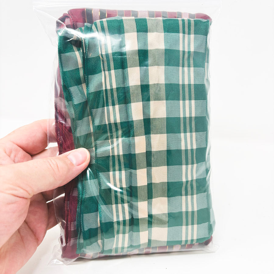 Silky Wire Edge Wide Ribbon Remnants Bundle