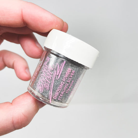 Stamp N' Stuff Opaque Sterling Silver Embossing Powder