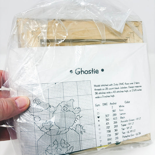 Ghosts - Framed Cross Stitch Kit