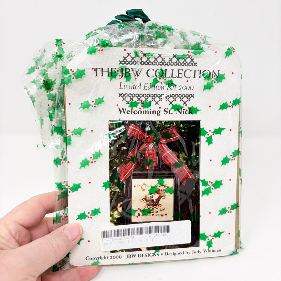 Welcoming St. Nick – JBW Designs Framed Cross Stitch Kit