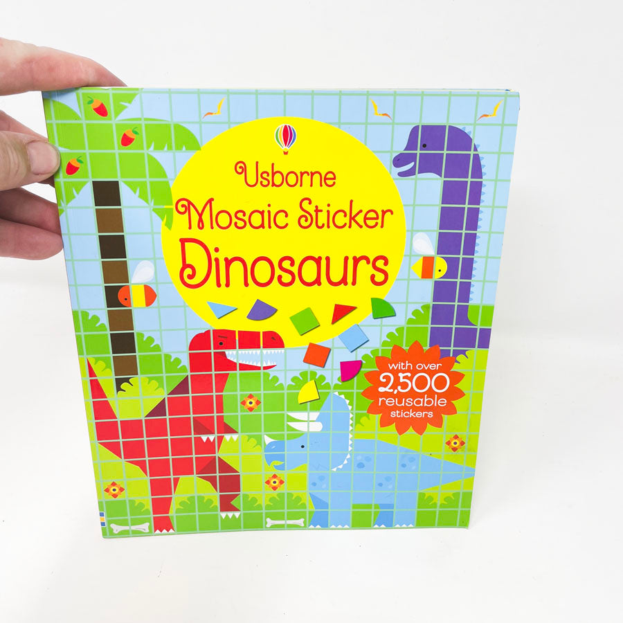 Usborne Mosaic Sticker Dinosaurs