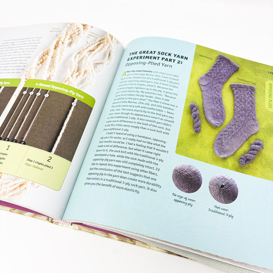 The Spinners Book of Yarn Designs Book by Sarah Anderson