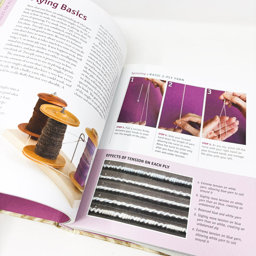 The Spinners Book of Yarn Designs Book by Sarah Anderson
