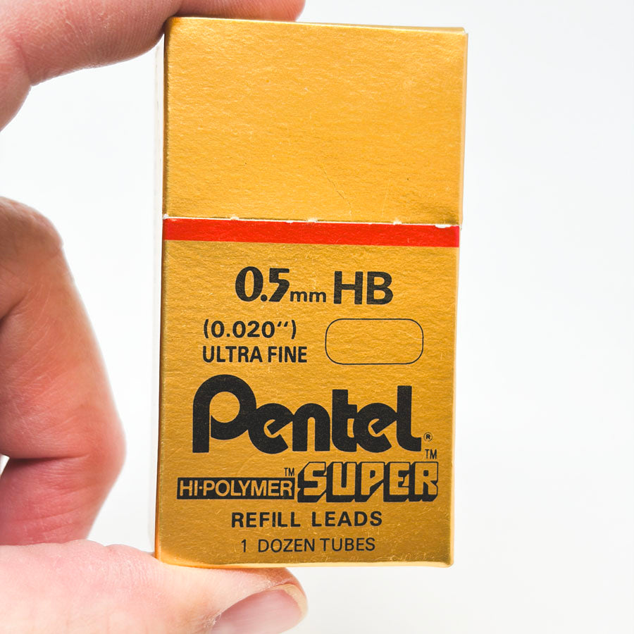 Pentel Hi-Polymer Super Lead - 12 Tubes