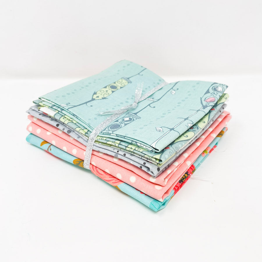 Coral & Aqua Fabric Bundle
