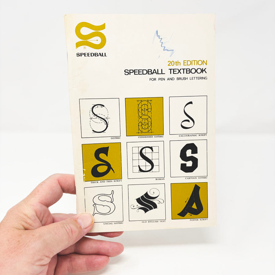 Speedball Textbook Booklet