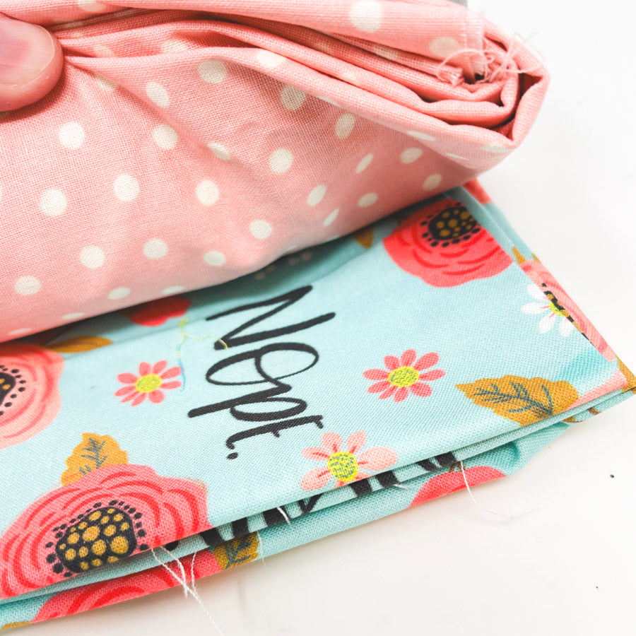 Coral & Aqua Fabric Bundle