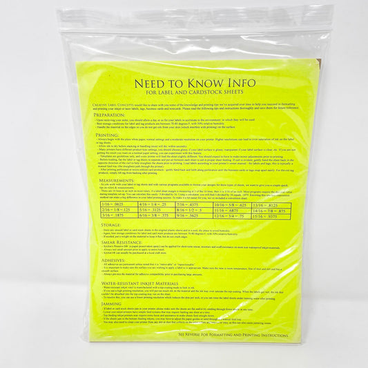 Printable Round Labels