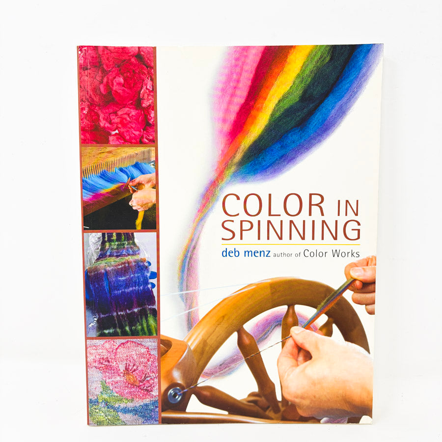 Color In Spinning Book by Deb Menz