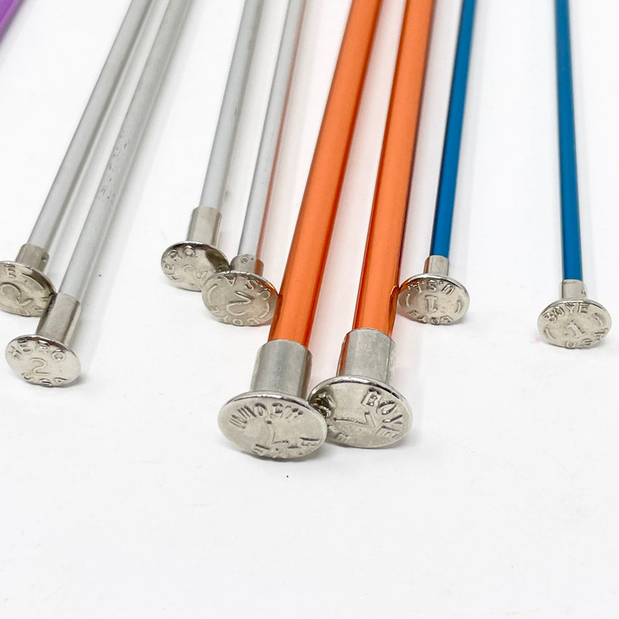 Stock Item: 10" Aluminum Knitting Needles – Pick-a-Size