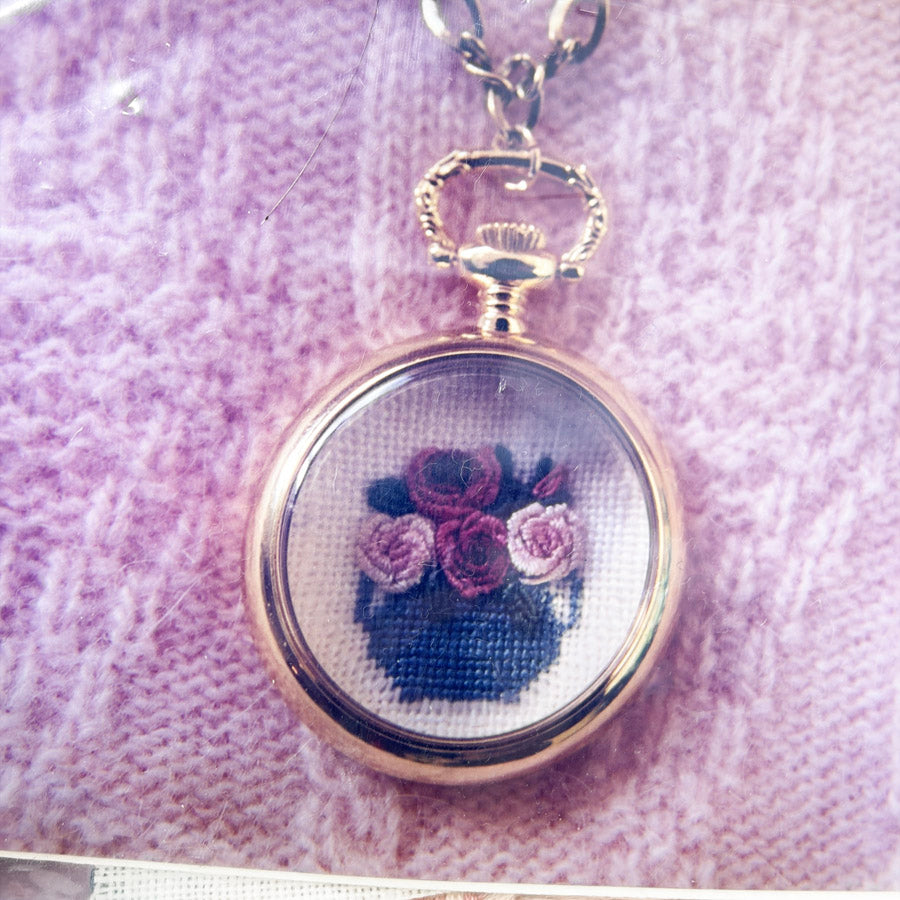 Timeless Treasures Pendant - Count Your Blessings Cross Stitch Kit