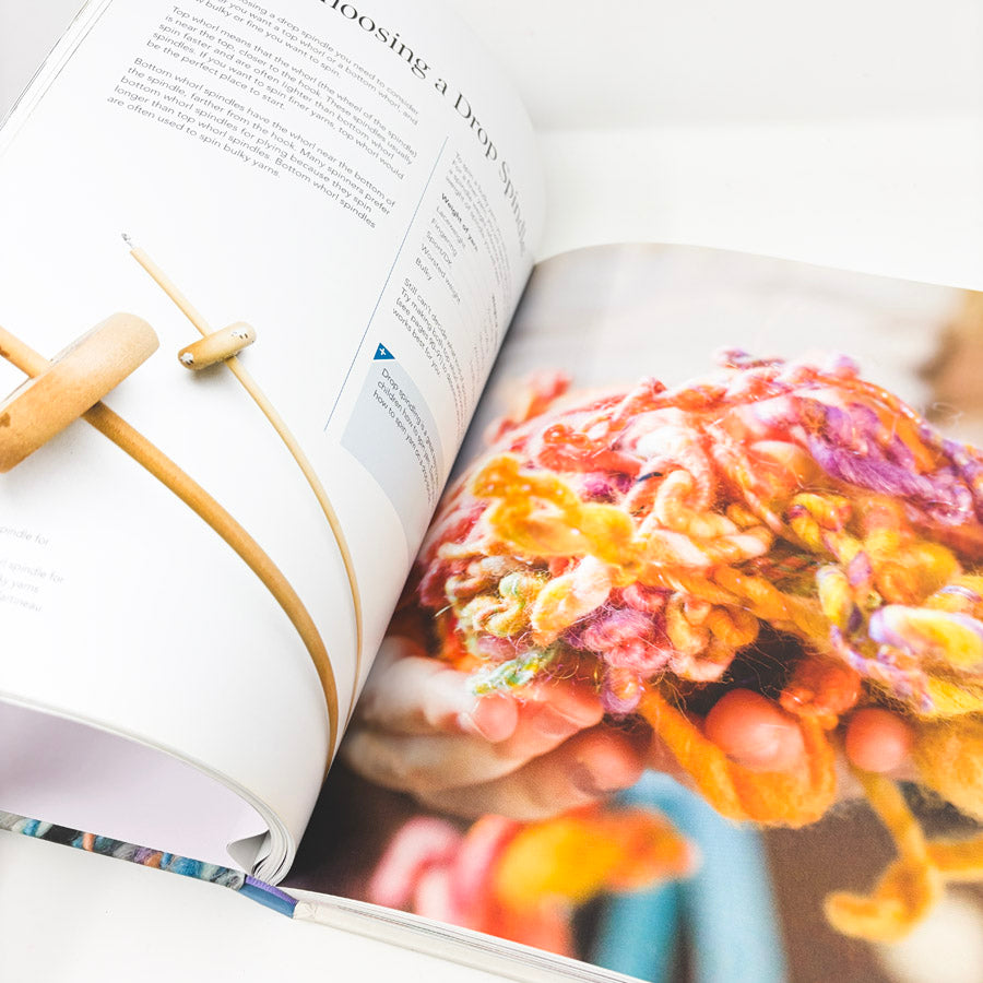 Spinning and Dyeing Yarn Book by Ashley Martineau