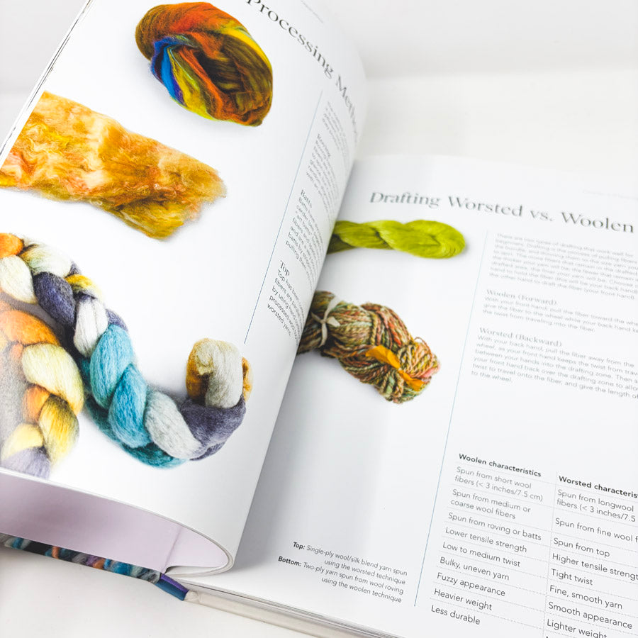Spinning and Dyeing Yarn Book by Ashley Martineau