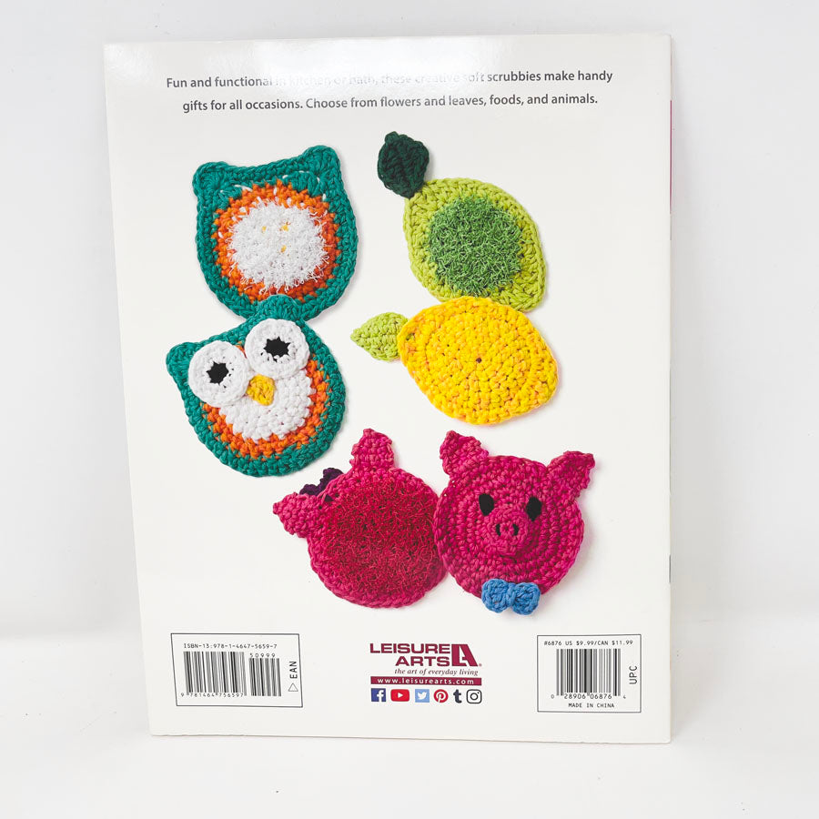 "So-Cute Scrubbies" Crochet booklet by Robyn Mazza