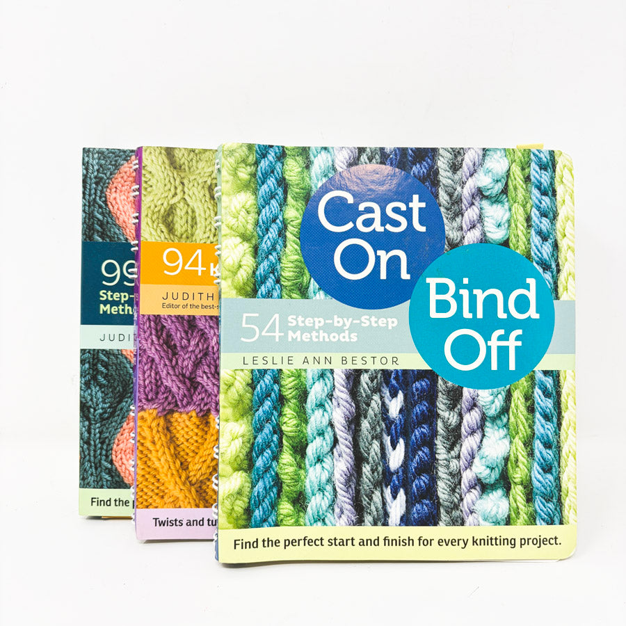 Step-by-Step Methods Book – Knitting Technique Books