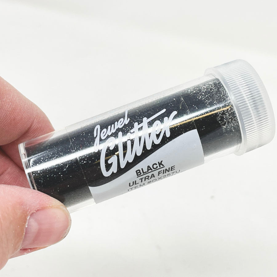 Black Ultrafine Jewel Glitter