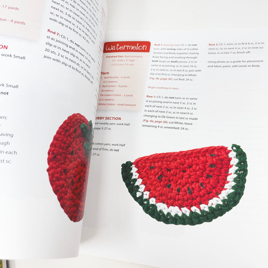 "So-Cute Scrubbies" Crochet booklet by Robyn Mazza