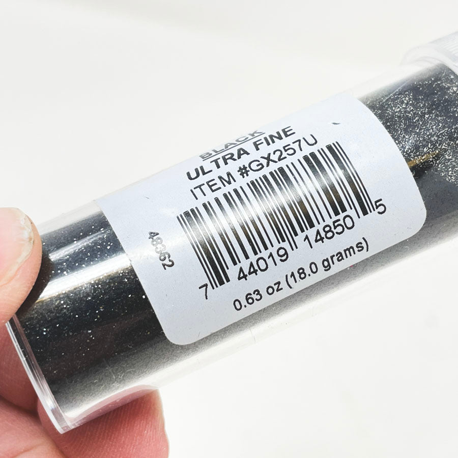 Black Ultrafine Jewel Glitter