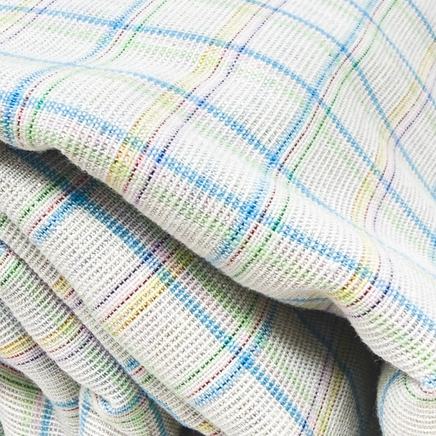 Appx 6 Yds Pastel Plain Weave Glitter Lightweight Fabric
