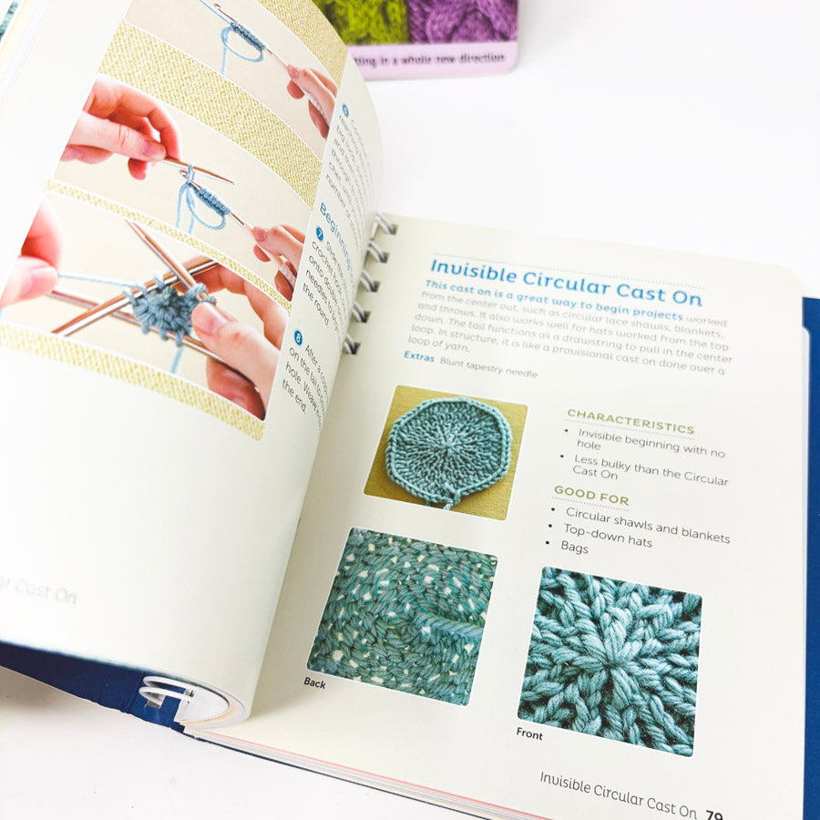 Step-by-Step Methods Book – Knitting Technique Books