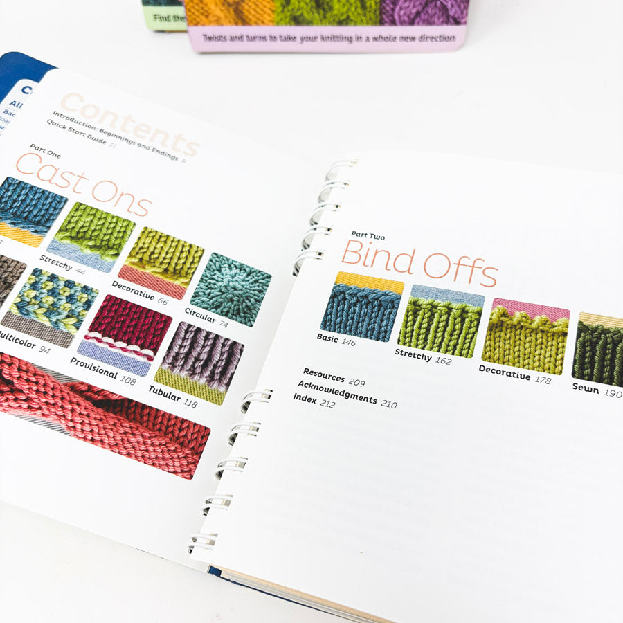 Step-by-Step Methods Book – Knitting Technique Books