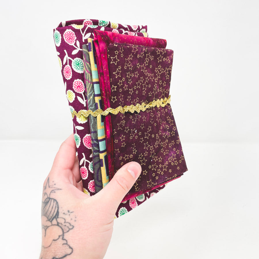 Black Cap Berry Fabric Bundle