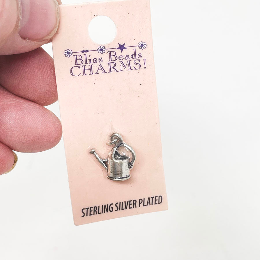 Watercan Charm - Sterling Silver Plated