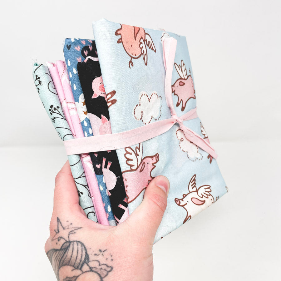 When Pigs Fly Fabric Bundle