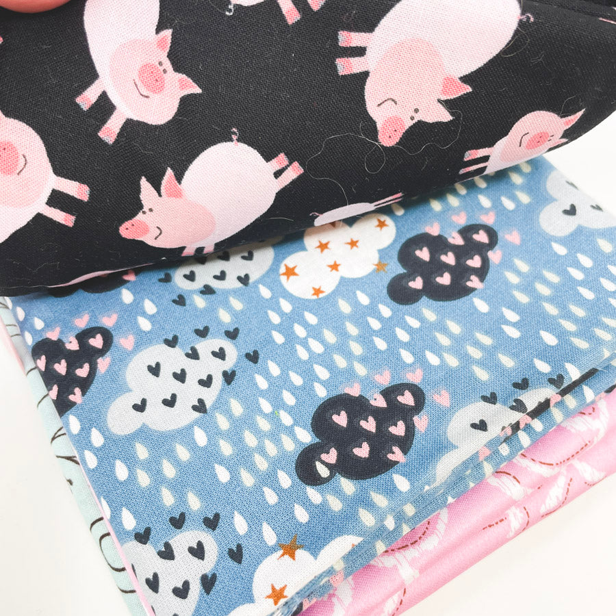 When Pigs Fly Fabric Bundle