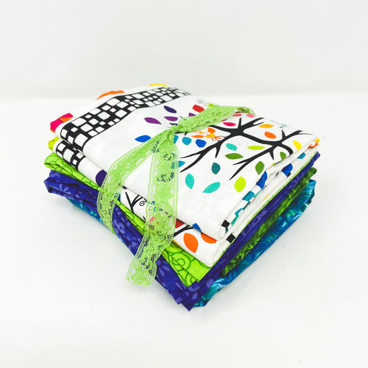 Rainbow Tree Fabric Bundle