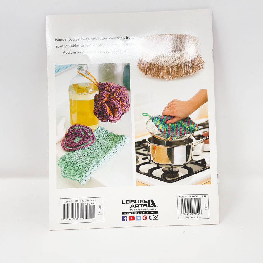 "All About Cotton" Crochet Booklet by Leisure Arts