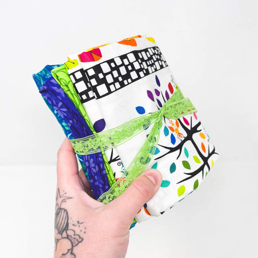 Rainbow Tree Fabric Bundle