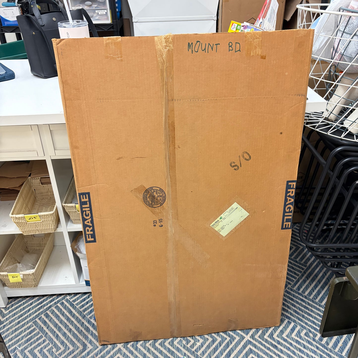 Seven Sheets of 28" x 44" Picture Mounting Board – Likely Crescent Melton