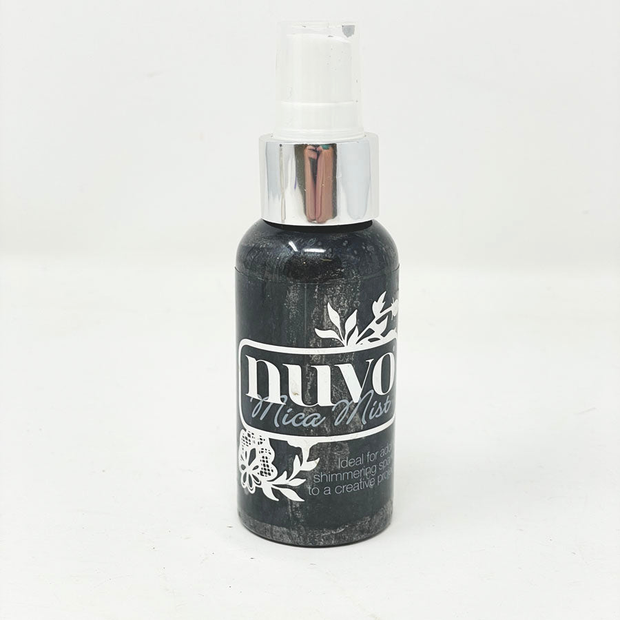 Nuvo Mica Mist Spray - Silver Smoke