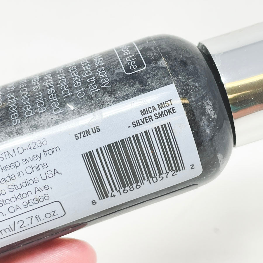 Nuvo Mica Mist Spray - Silver Smoke