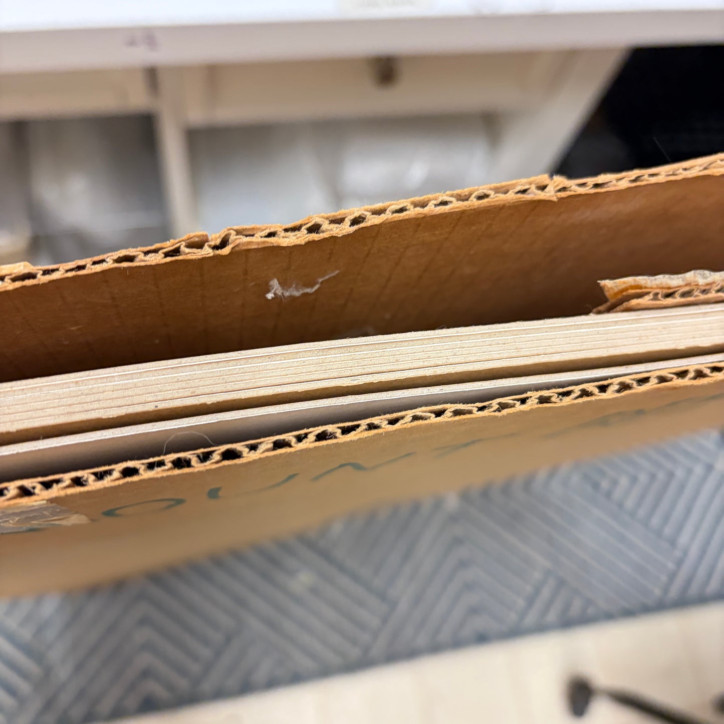 Seven Sheets of 28" x 44" Picture Mounting Board – Likely Crescent Melton