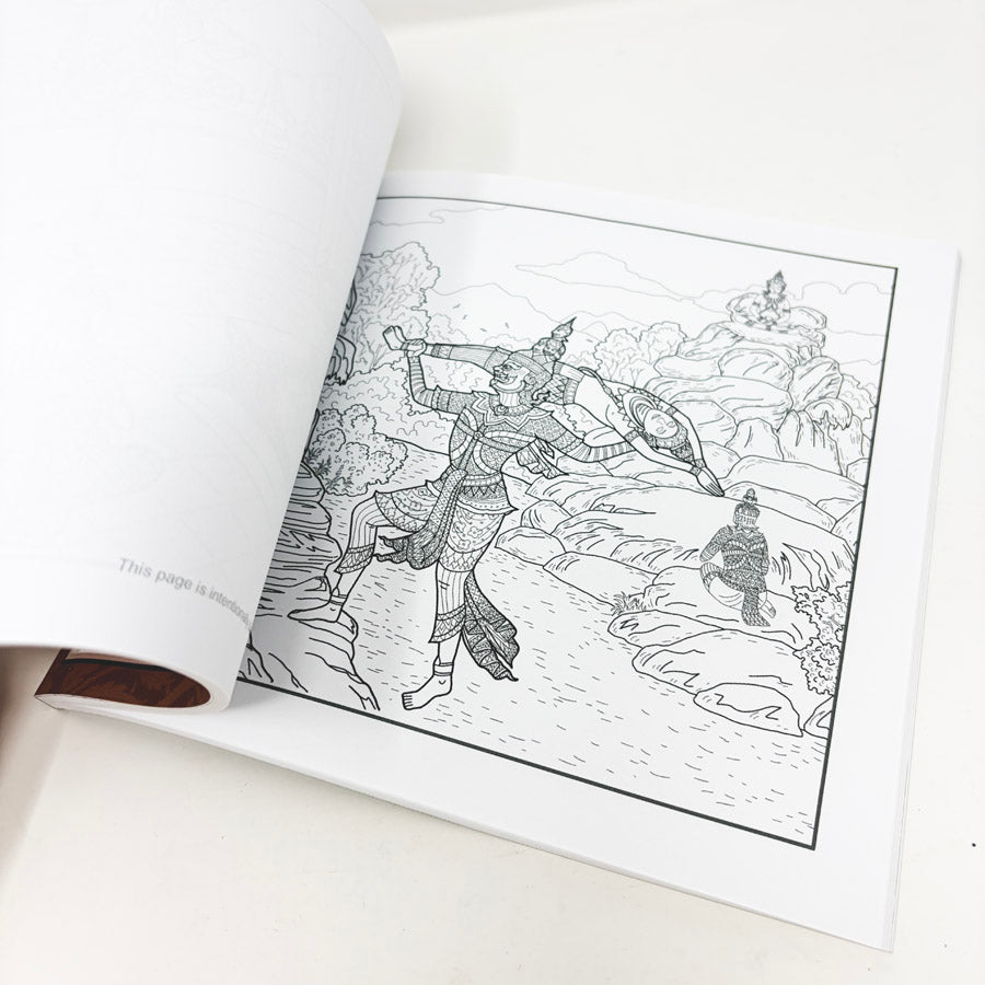 Buddhist Art Coloring Book – Ten Birth Tales of the Budda