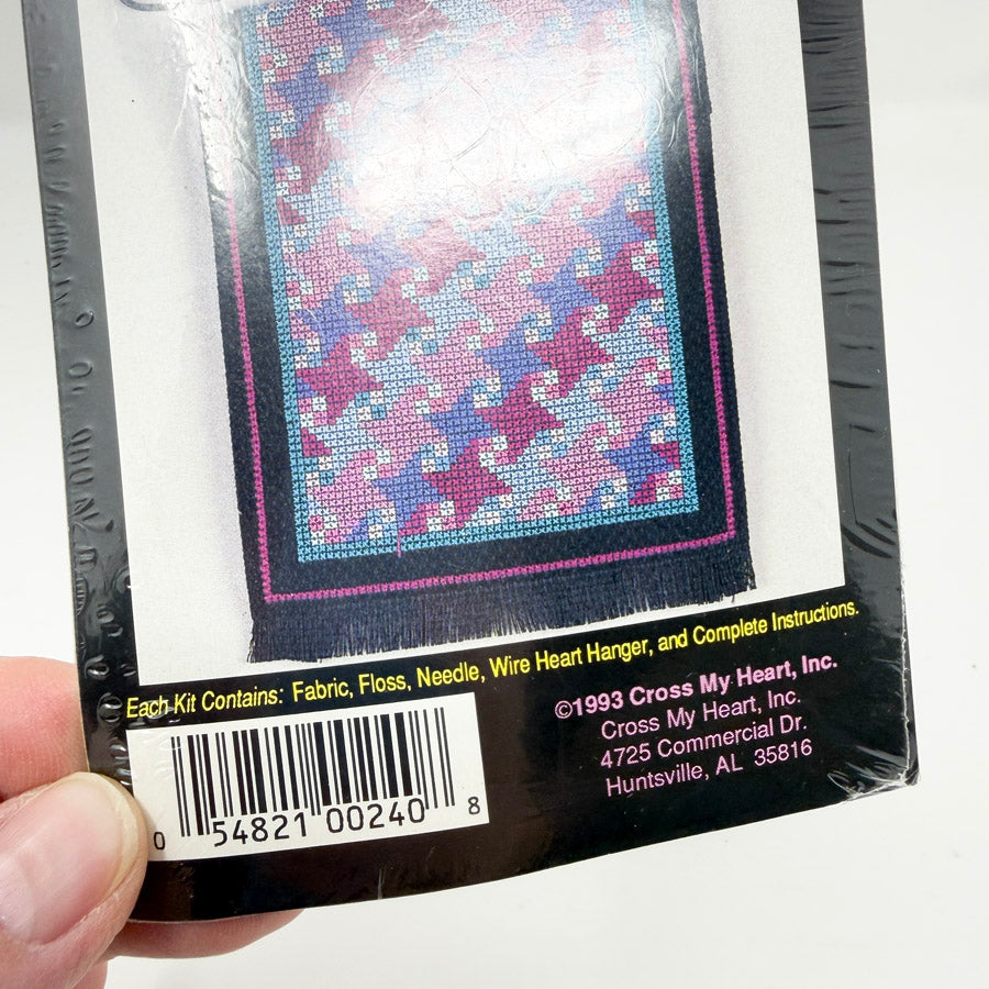 Shooting Star – Amish Quilt Cross Stitch Kit by Cross My Heart