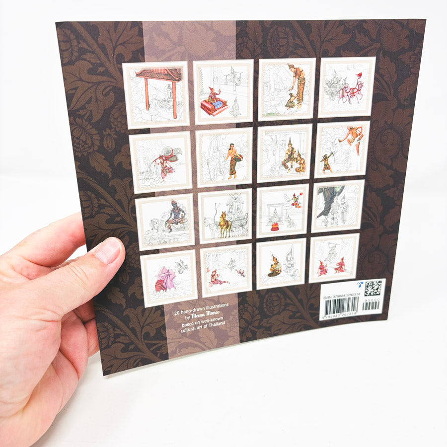 Buddhist Art Coloring Book – Ten Birth Tales of the Budda
