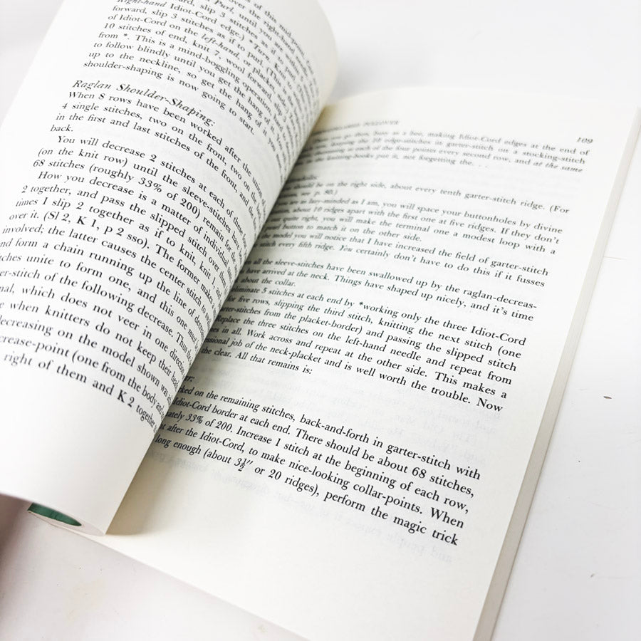 Knitter's Almanac Book by Elizabeth Zimmermann