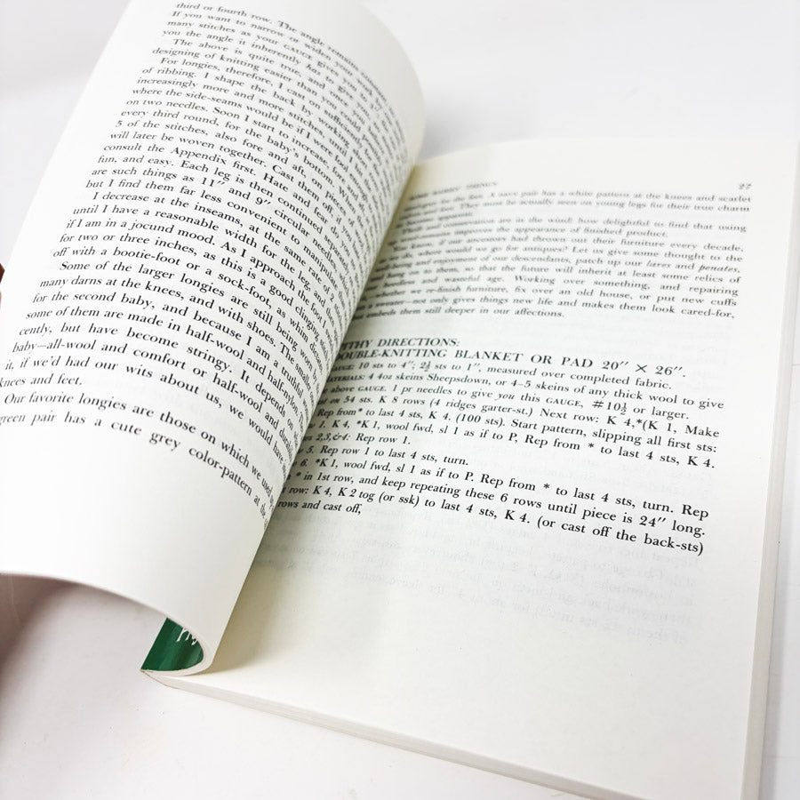 Knitter's Almanac Book by Elizabeth Zimmermann