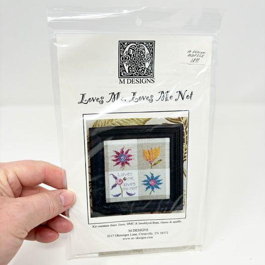 Loves Me Loves Me Not – M Designs Cross Stitch Kit