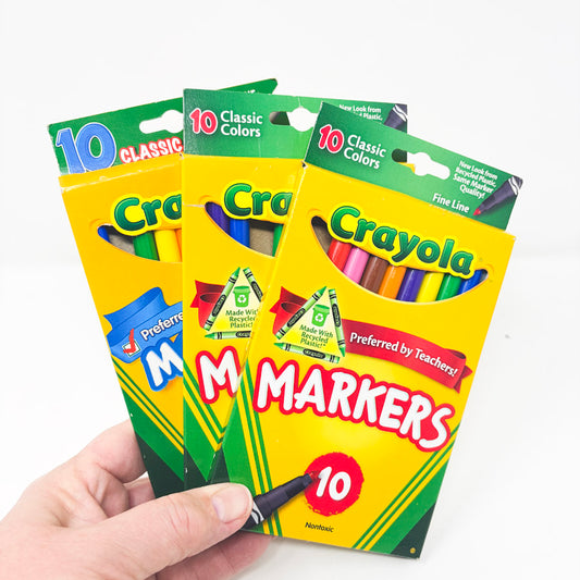 Crayola Classic Colors Fine Line 10 Pack Markers (1)
