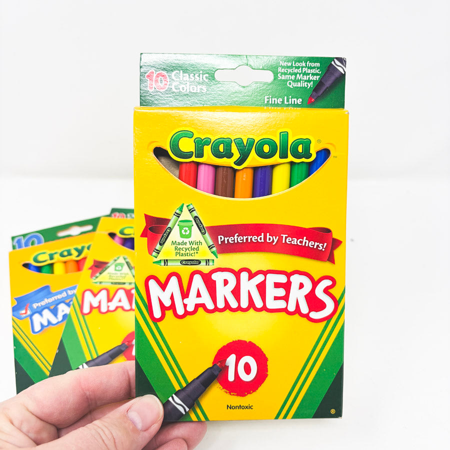Crayola Classic Colors Fine Line 10 Pack Markers (1)