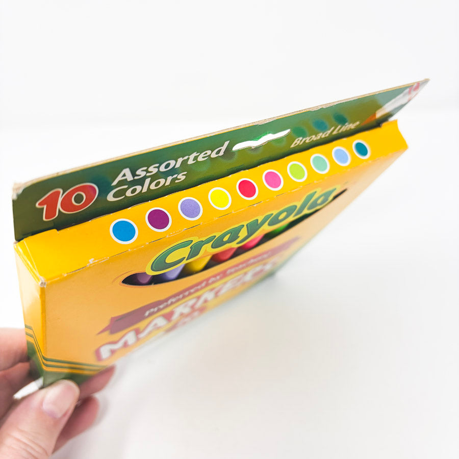 Crayola Assorted Colors Broad Line 10 Pack Markers