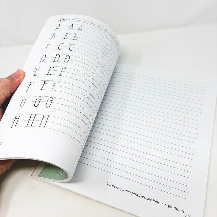 A Beginner's Guide to Lettering and Modern Calligraphy Book