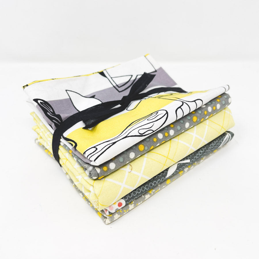 Lemon Gray Fabric Bundle