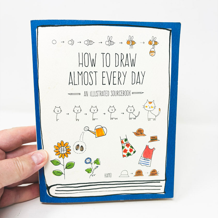 How to Draw Almost Every Day Book by Kamo